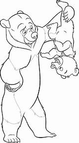 Oso Osos Hermano Kleurplaten Koda Kenai Animaatjes Pooh Disneymalvorlagen Osito Haz Ampliar Clic Disneydibujos sketch template