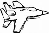 Avion Chasse Militaires Airplane Colorier Coloriages Getdrawings Imprimé Fois sketch template