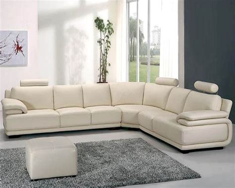 white leather sectional sofa set la