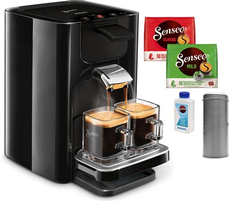 philips senseo kaffeepadmaschine senseo quadrante hd inkl gratis zugaben im wert von