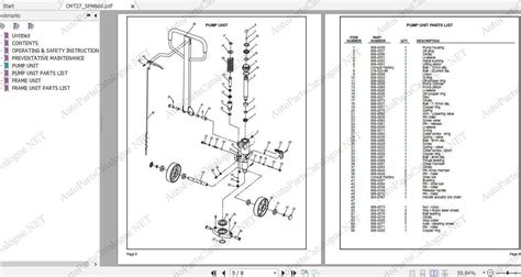 clark forklift trucks parts manuals  set