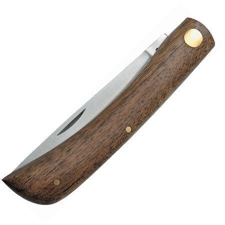 baladeo  terroir pocket drop point blade knife  acacia tree wood handle knife country