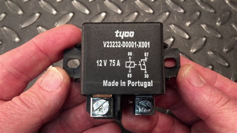 sold tyco  amp  vdc high current automotive relay    youtube