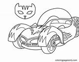Car Catboy Pj sketch template