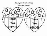 Veterans Coloring Thank Kindergarten Military Patriotic Pages Veteran Printable Activities Freebies Badge Fun Honor Classroom Little Miss Freebie Color Sheet sketch template