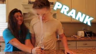 magic water trick prank on girlfriend gone wrong youtube