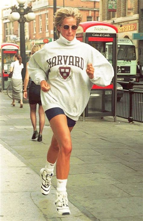 princess diana wearing a college sweatshirt in 1997 hailey baldwin