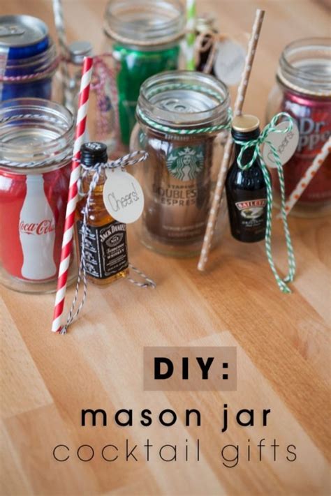 Easy Mason Jar Cocktail Party Favors Party Ideas