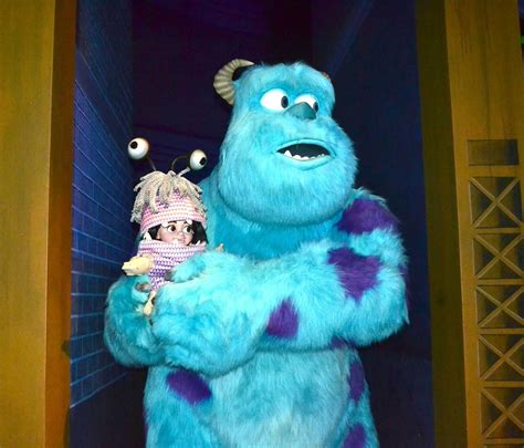 sulley and boo monsters inc disneyland disney