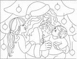 Craciun Mos Vine Claus Nicole Santa Comes Noël Père Est Arriva Natale Babbo Route Le 2008 sketch template