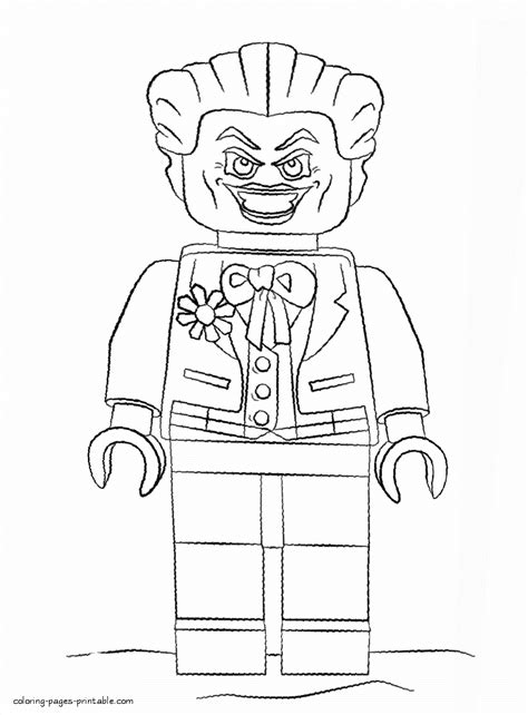 joker coloring page coloring pages printablecom