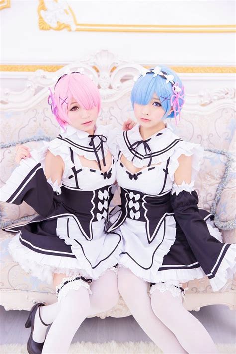 rem and ram from re zero cosplay album cosplays