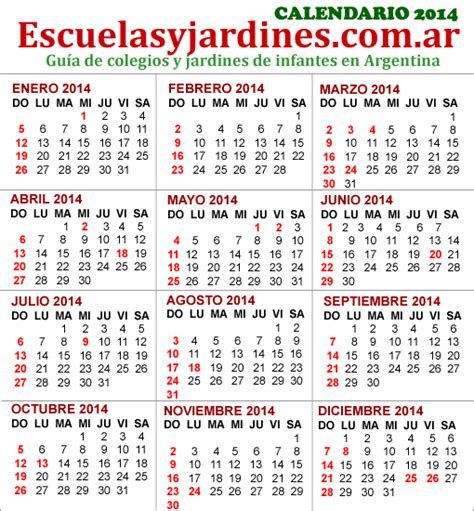 calendario  argentina  feriados imagui