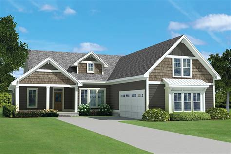 plan nc country ranch home plan   deep front porch   ranch house plans