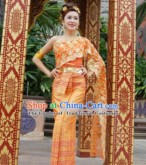 thailand clothing traditional thai style dresses thailand national costume