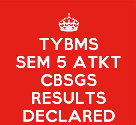 tybms sem  cbsgs  april  results declared bms bachelor