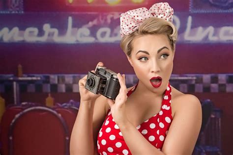 50s pin up makeover and photoshoot from buyat