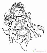 Supergirl Kolorowanki Imprimir Dzieci Superhero Colorir Bestcoloringpagesforkids Adults Zor Gratistodo Coloring sketch template