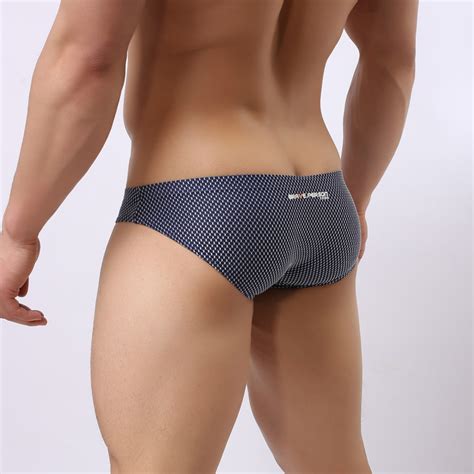 mens nylon sexy briefs bikini sexy men underwear briefs nylon high