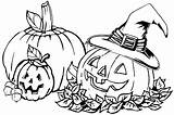Coloring Pages Fall Christian Getcolorings Pumpkin sketch template