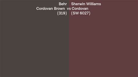 behr cordovan brown   sherwin williams cordovan sw  side