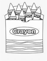 Crayons Outline Clipartspub sketch template