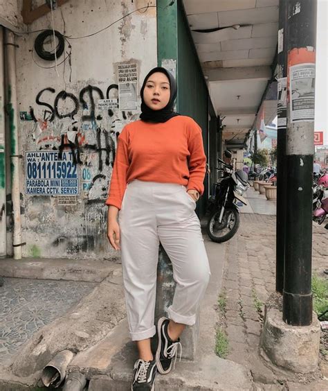Ootd Hijab Casual Big Size Hijabi Outfits Casual Curvy Outfits Ootd