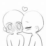 Anime Body Bases Drawings Base Chibi Drawing Poses Cute Manga Couple Reference Sketch Sketches Para Dibujos Kawaii Kissing Draw Dibujo sketch template