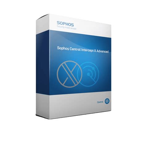 sophos central intercept  advanced endpoint protection