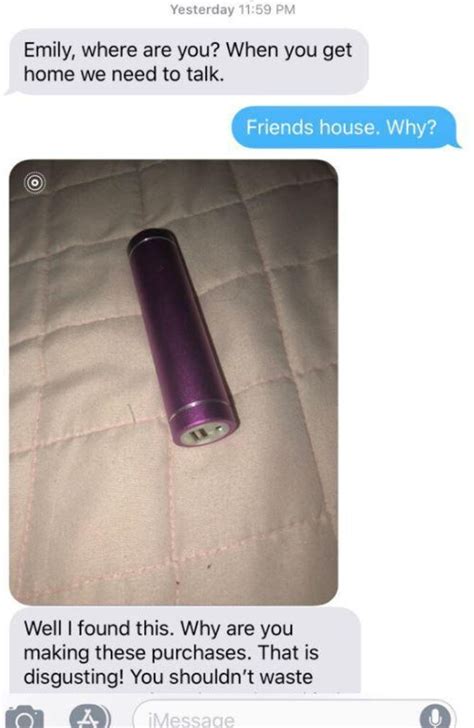 Father Discovers Daughter’s ‘sex Toy’ Awkward Text