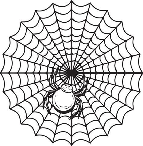 printable halloween spider coloring page  kids  supplyme