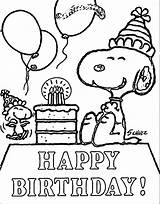 Snoopy Coloring Pages Birthday Happy Print Chores Woodstock Printable Quote Colouring Color Getcolorings Dogg Snoop Fall Wecoloringpage Visit Getdrawings Choose sketch template