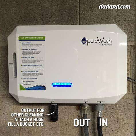 purewash pro ozone infused water   laundry dadandcom