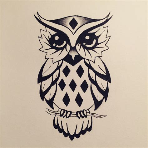 owl tattoo design  watergirl  deviantart