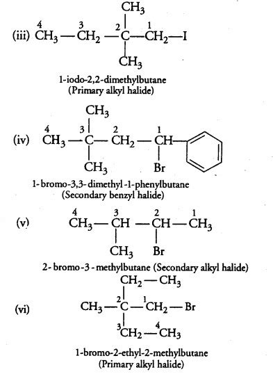 name the following halides according to iupac system cbse class 12