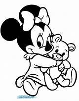 Coloring Mouse Pages Baby Mini Disney Printable Popular sketch template