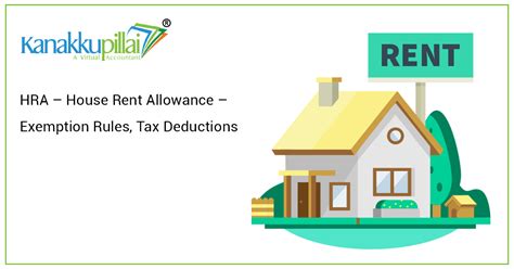 hra house rent allowance exemption rules tax deductions