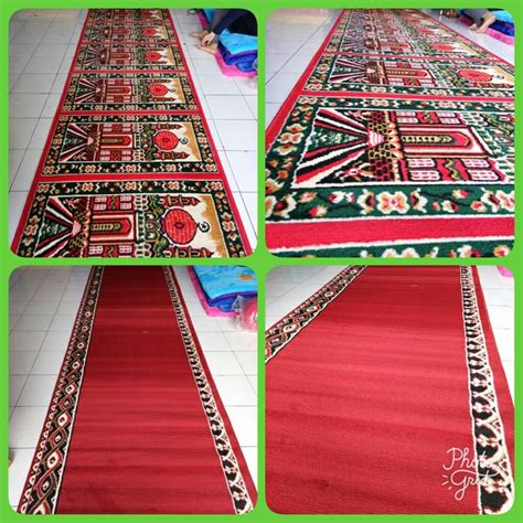 jual karpet sajadah sejadah masjid musholla  lapak mahkota karpet