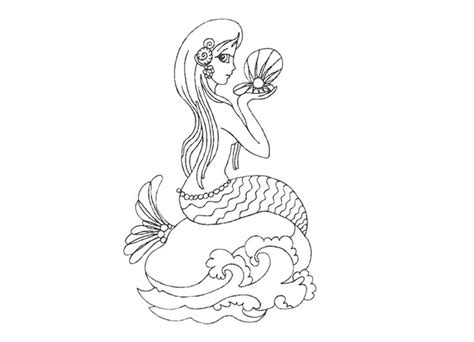 mermaids coloring pages coloring pages