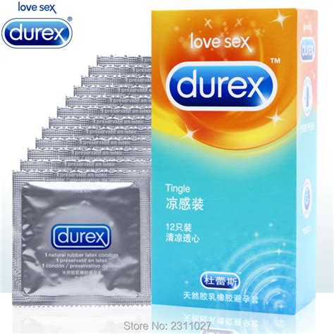 Durex Condoms Tingle Lube Mint Flavored Condoms Sex Condoms For Men 12
