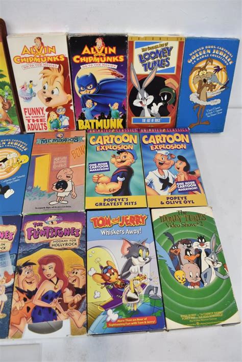 25 cartoons on vhs 50 classic cartoons to looney tunes taz