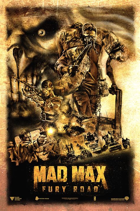 Mad Max Fury Road Art Posters By Poster Posse