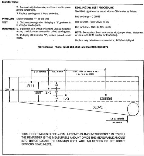 kib micro monitor panel instructions  wiring diagram