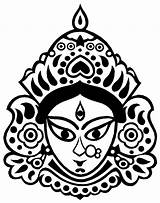 Durga Maa Puja Indianos Hindu Colouring Painel Criativo Ganesha Dussehra Ensino Riscos Religioso Pencil sketch template