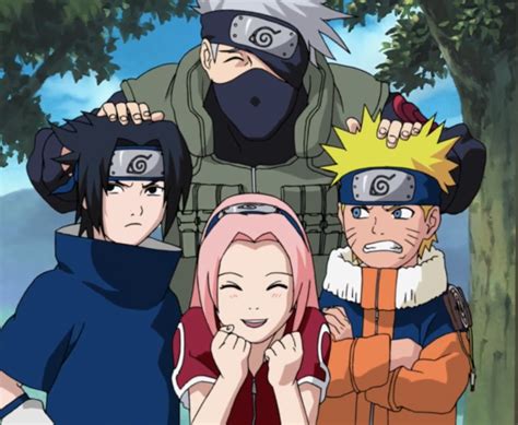 Team 7’s Group Photo Naruto Naruto Characters Naruto