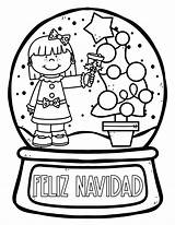 Navidad Bolas Feliz Diciembre Imageneseducativas sketch template