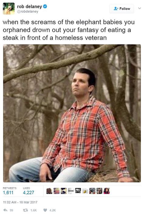 making fun   picture  donald trump jr daily mail