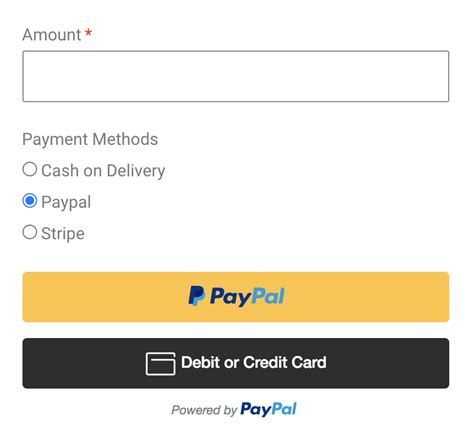 accept paypal payment  wordpress sites pafe