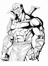 Ares God War Drawing Kratos Sketch Coloring Pages Template Clipartmag sketch template