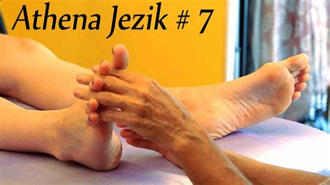 relaxing asmr foot massage athena jezik 7 how to massage therapy